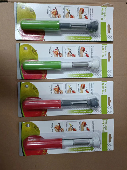 Stainless Steel Two-in-one Shrink Fruit Peeler